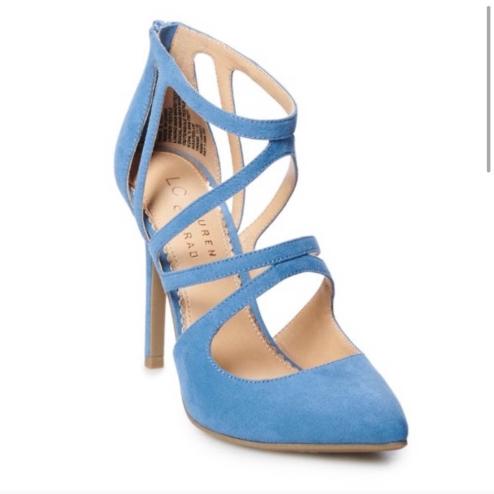 Lauren Conrad Strappy High Heels.